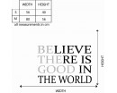 Believe There Is Quotes Wall Decal Motivational Vinyl Art Stickers